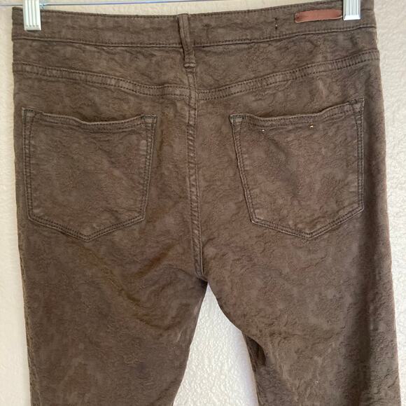 Pilcro and the Letterpress Serif Textured Pants Size 28 - Picture 3 of 10